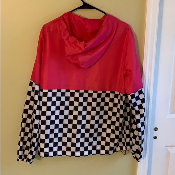 Men Windbreaker Jacket w/Hood - Picture 2 of 5